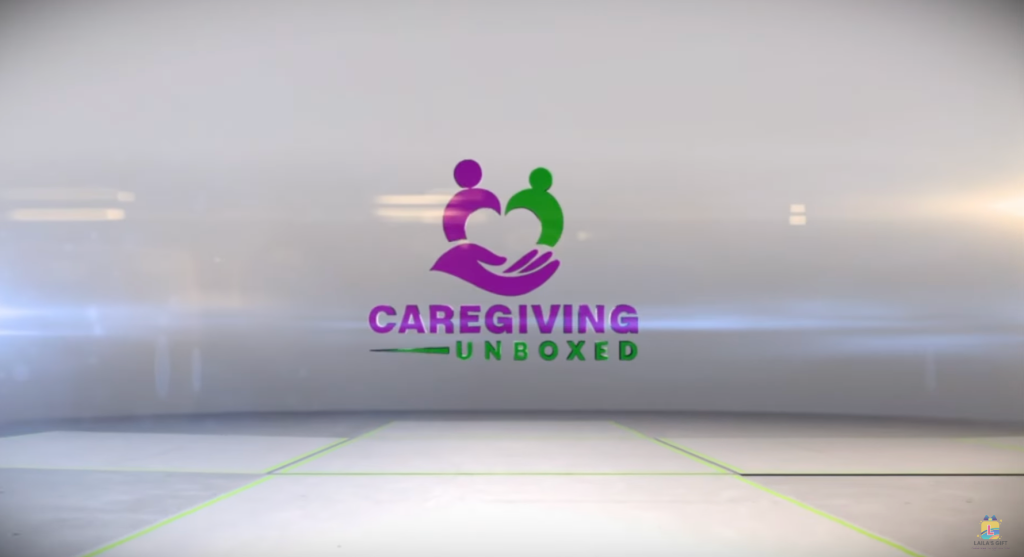 Caregiving Unboxed Title Screen