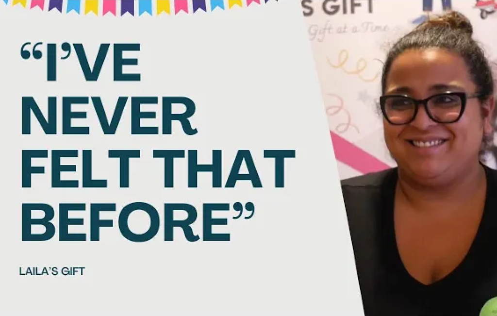 Sophia's mom came to celebrate her daughter's milestone - learning to read and cut with scissors. But she found so much more than just a party. In her own words: